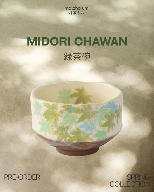 Midori Chawan - Ceramic Matcha Bowl