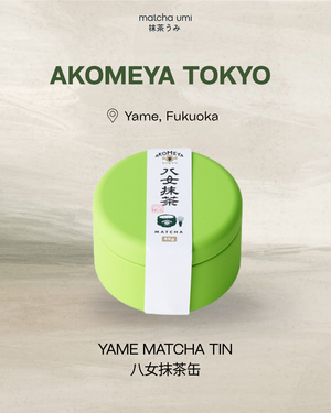 Akomeya Tokyo - Yame Matcha Tin 20g